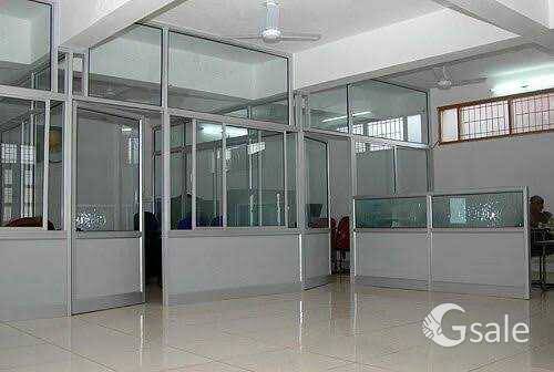 All types of Aluminium partition done here