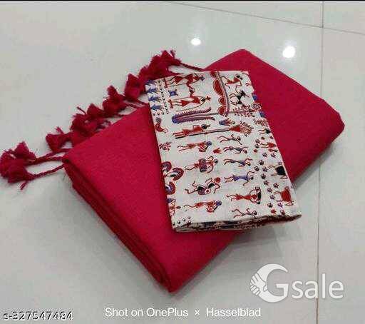 Cotton saree