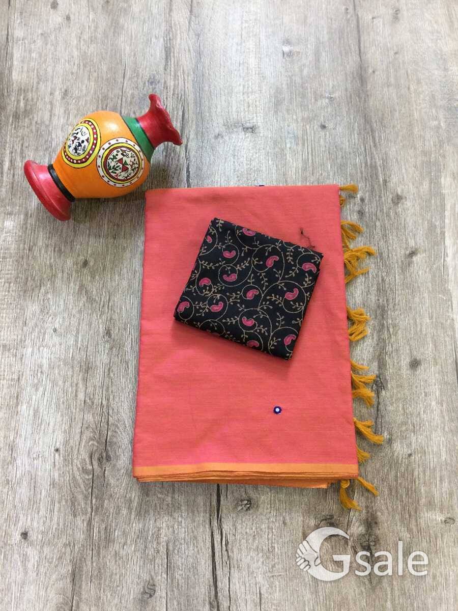 Cotton saree