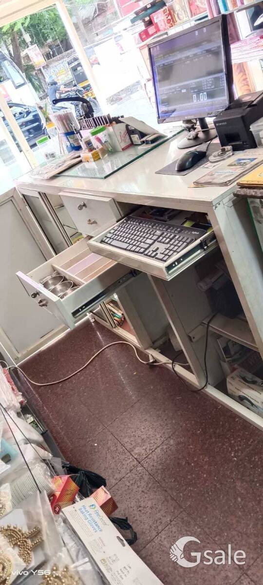 Multipurpose aluminium counter table for sale