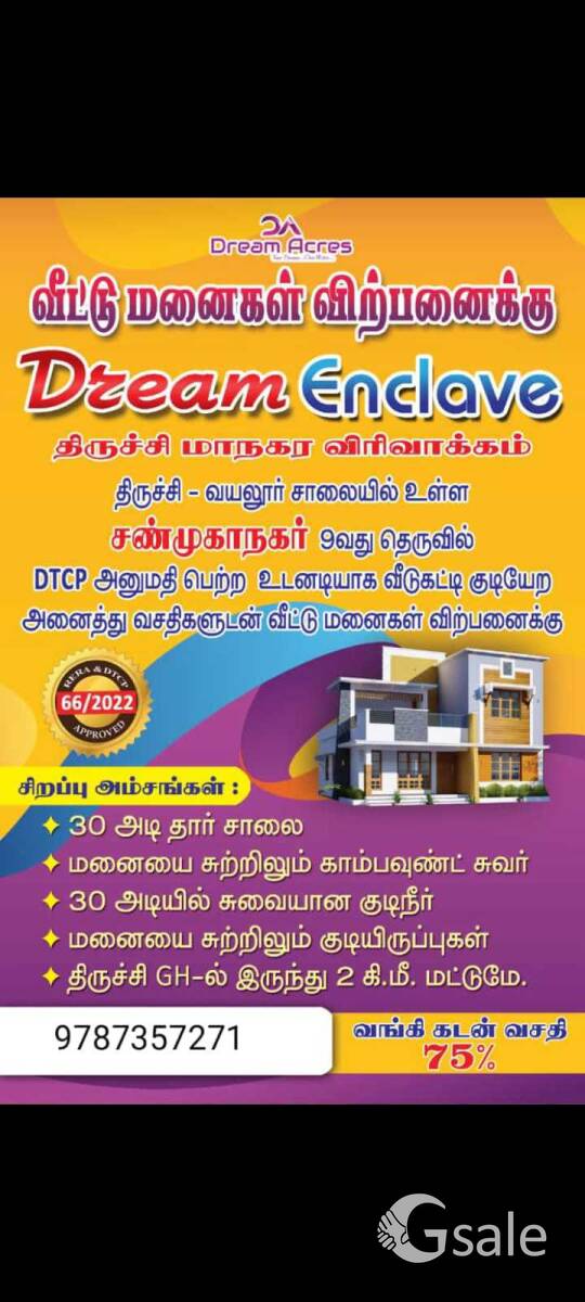 plot in shanmuga nagar
