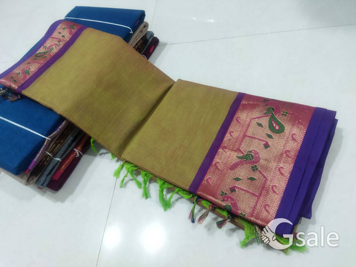M.R cotton sarees