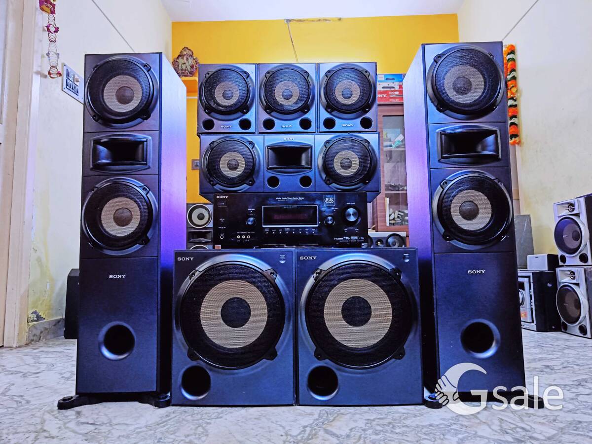 Sony home theatre music hifi audio speaker mhc hcd muteki amplifier system 