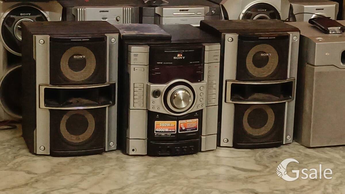 Sony pioneer yemaha home theatre music hifi audio speaker mhc hcd muteki amplifier sound bar system 