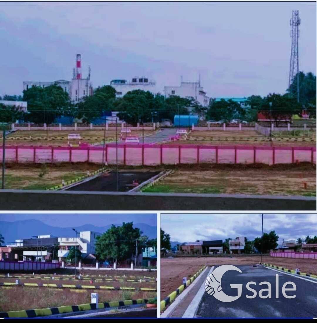 Residential plot sale in Begambur, Dindigul 