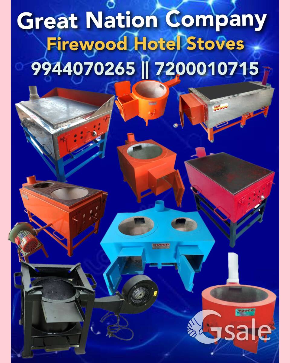 Firewood Parotta Stoves 
