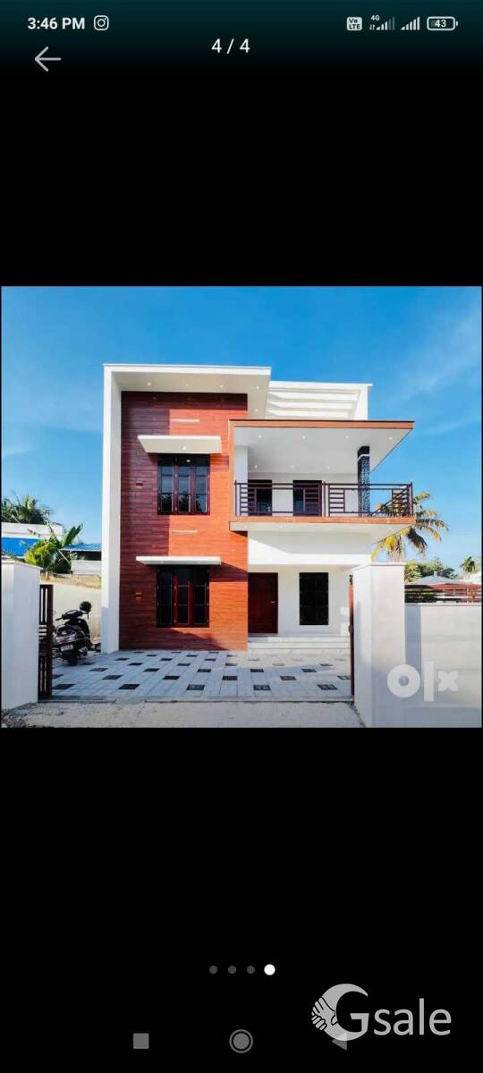പേയാട് മലയിൻകീഴു മെയിൻ റോഡിനു സമീപംഎല്ലാവിധ സൗകര്യങ്ങളോടുകൂടിയ 4.5സെന്റ് 5bhk പുതിയ വീട് 77ലക്ഷം 