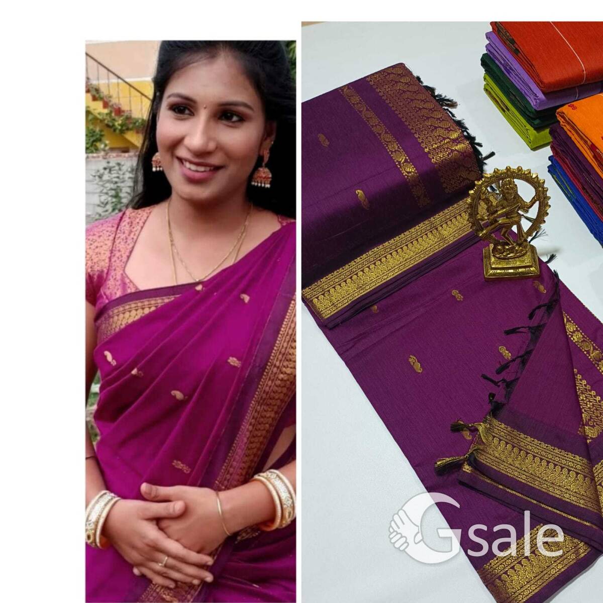 kalayani cotton saree