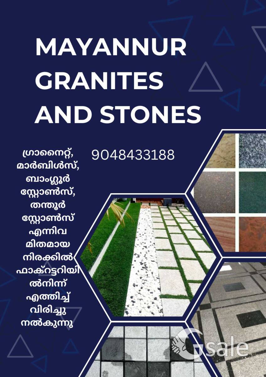 granites and stones