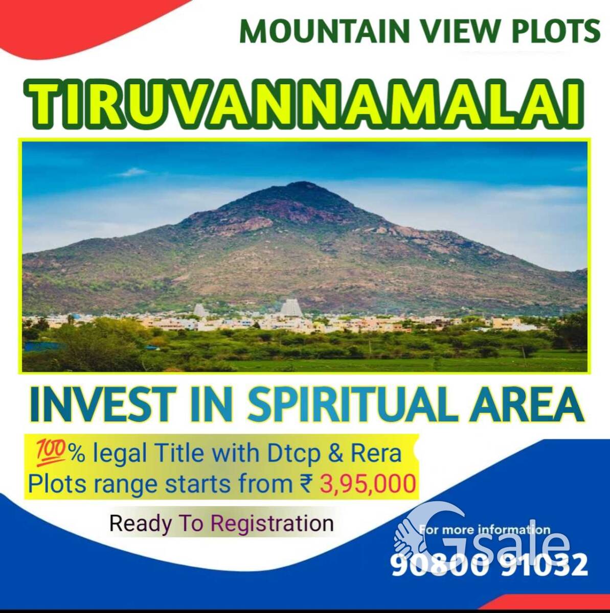 plot for sale in Tiruvannamalai 